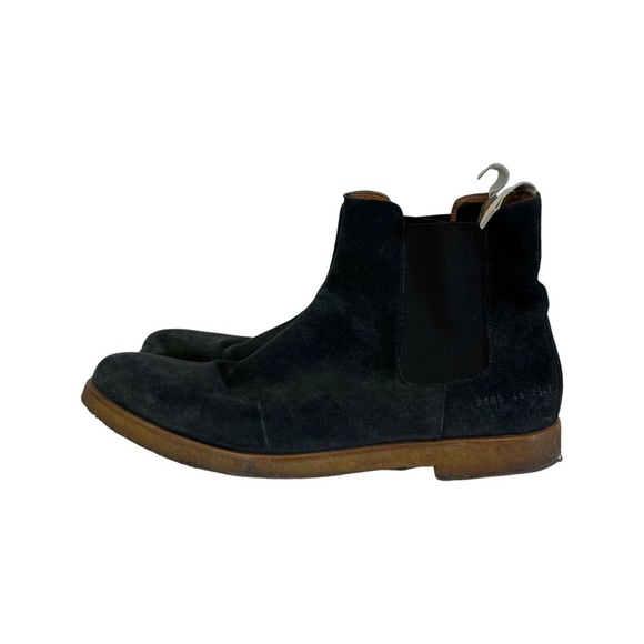Common Projects Black Suede Boots main image 4